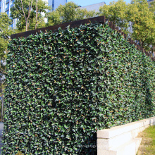 12 pieces 50 x 50 cm outdoor pvc coated anti-uv artificial living plant wall for cover unsightly